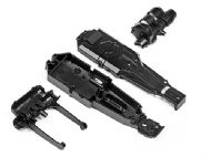 HPI 114289 - Q32 & D8T TESSMANN MAIN CHASSIS/REAR AXLE